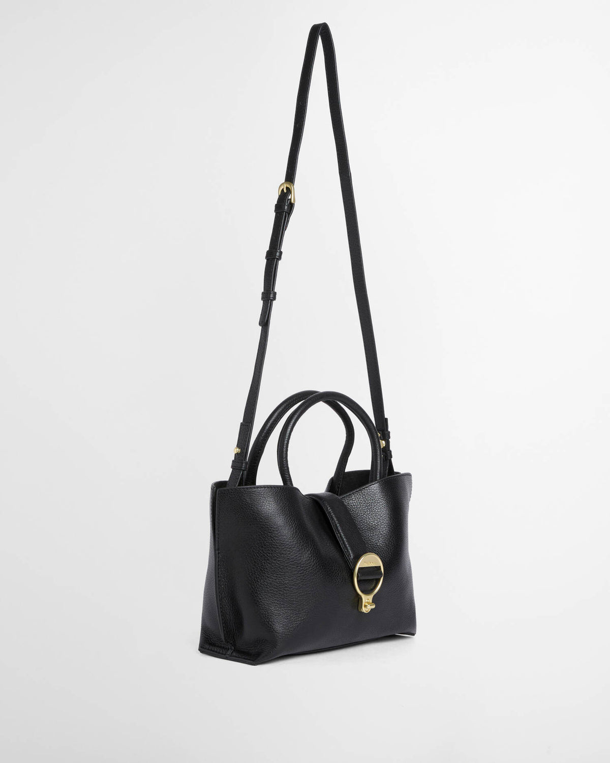 Barbour Alder Mini Leather Tote Bag
