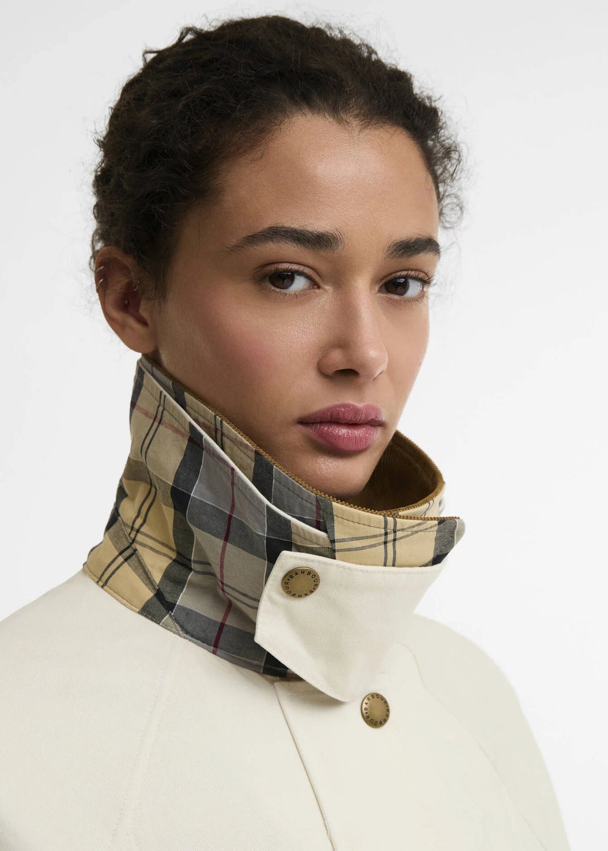 Barbour Modern Beadnell Casual Jacket Pearl Beige