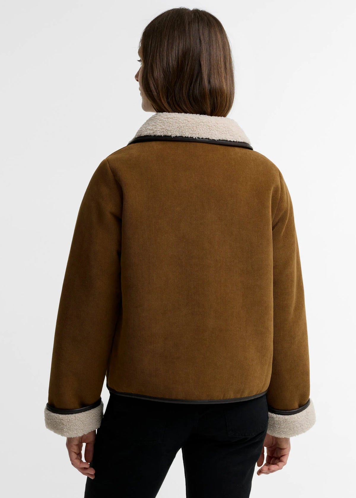 Barbour Penny Fleece Casual Jacket Brown