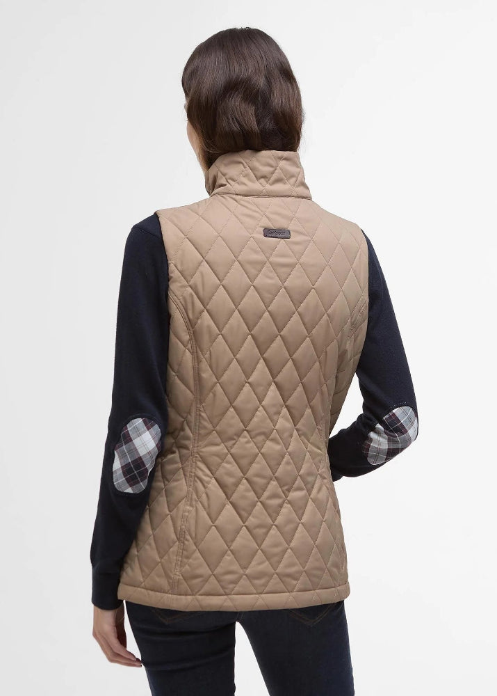 Barbour Keeper Wear Quilted Gilet Beige