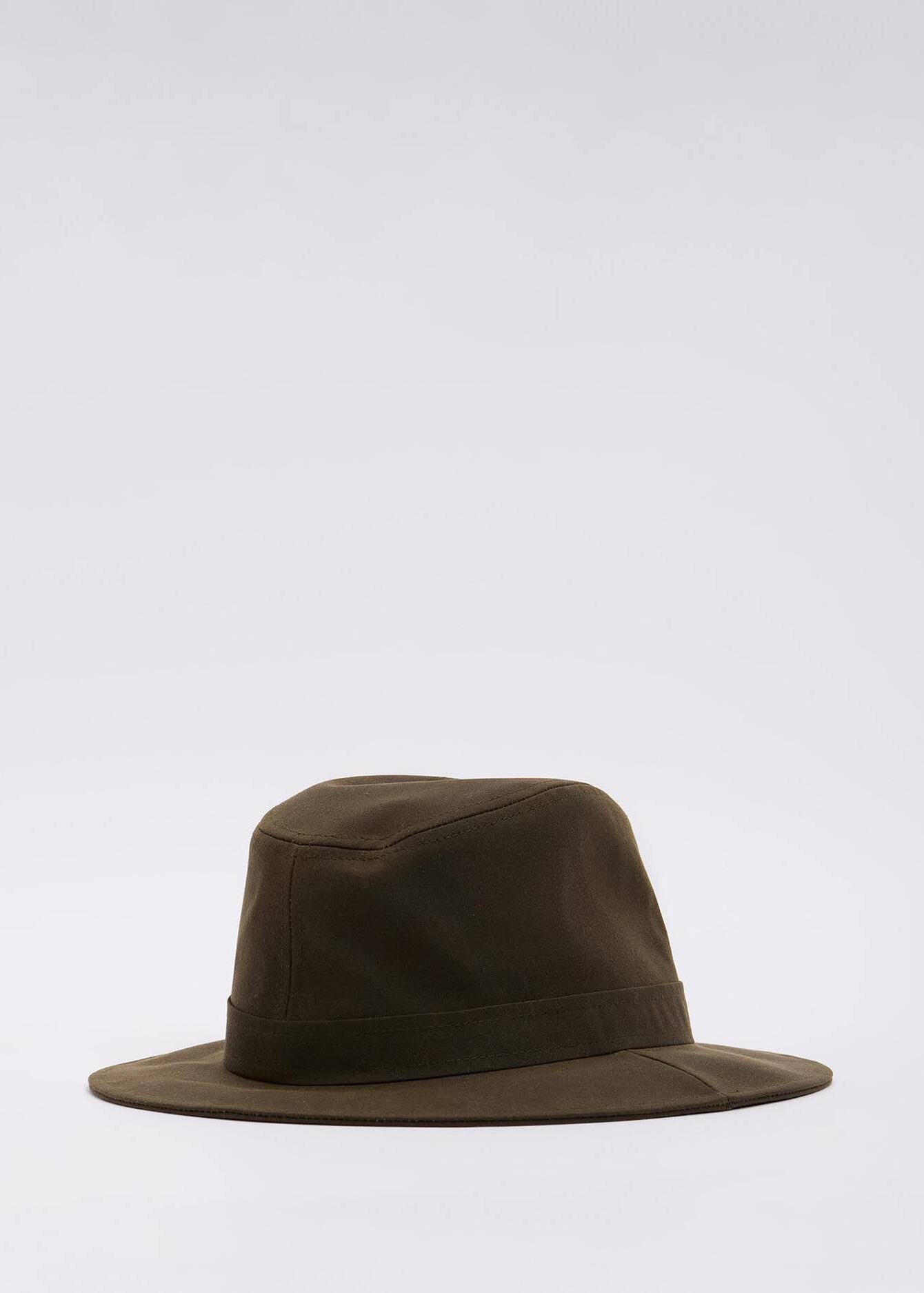 Barbour Vintage Wax Bushman Hat Olive