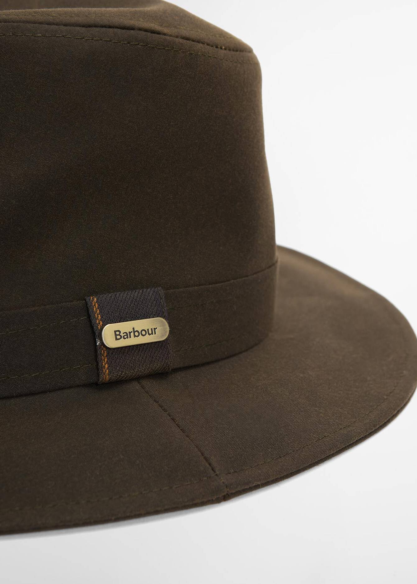 Barbour Vintage Wax Bushman Hat Olive