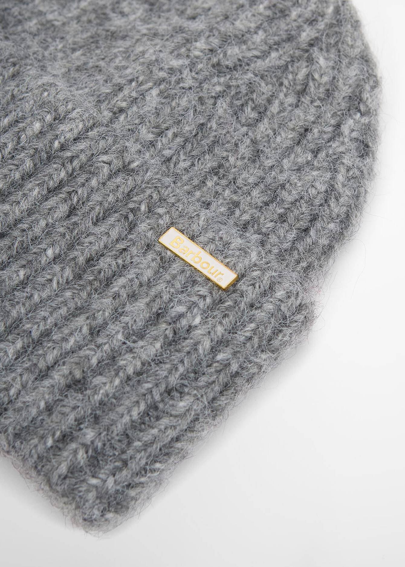 Barbour Meryl Beanie Hat Grey Marl