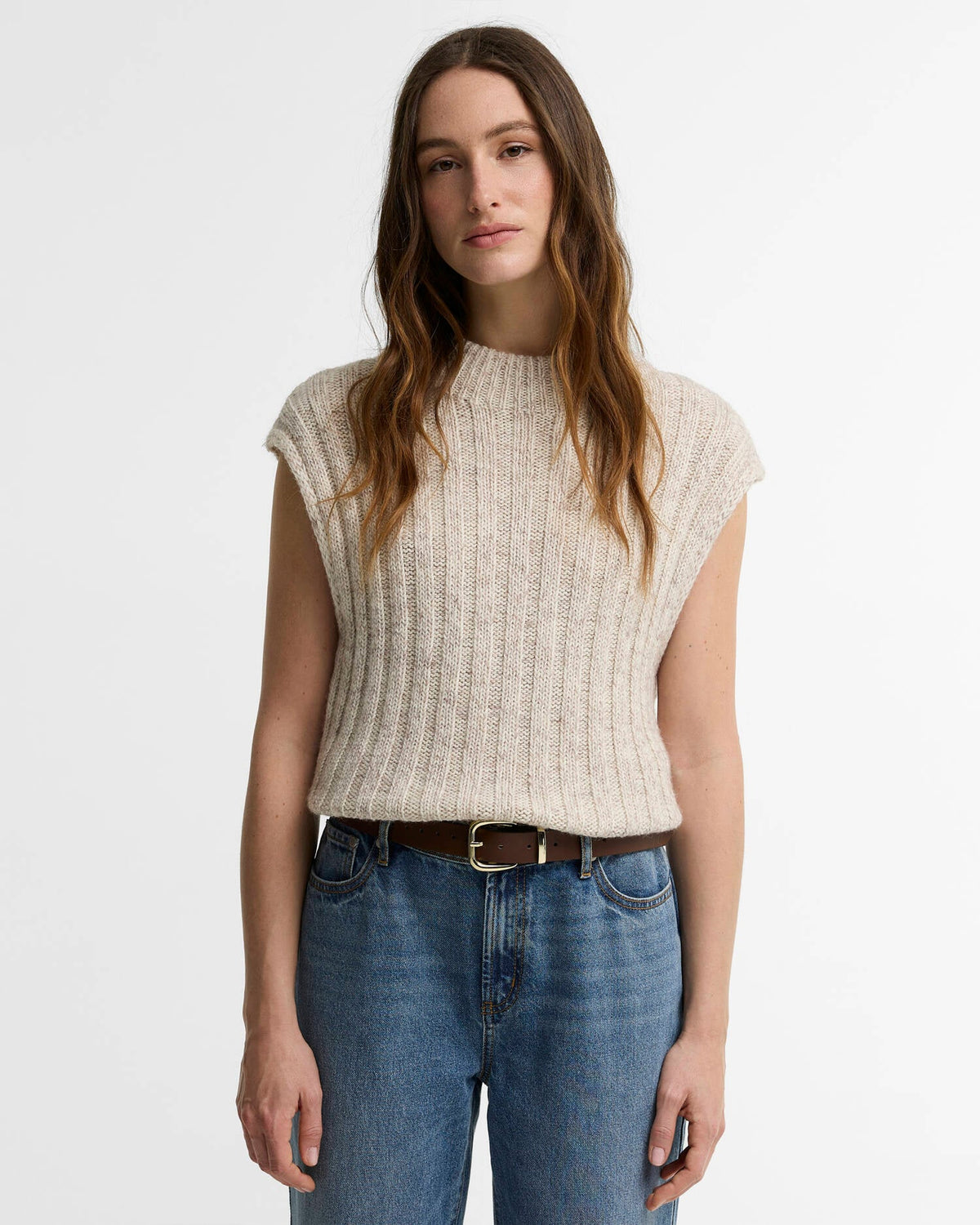 Barbour Anastasia Knitted Vest Cloud Multi