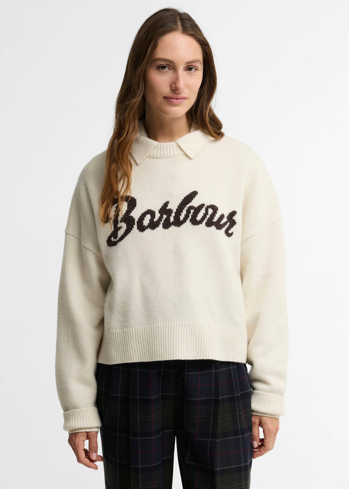 Barbour IvyBridge Knitted Jumper Ecru