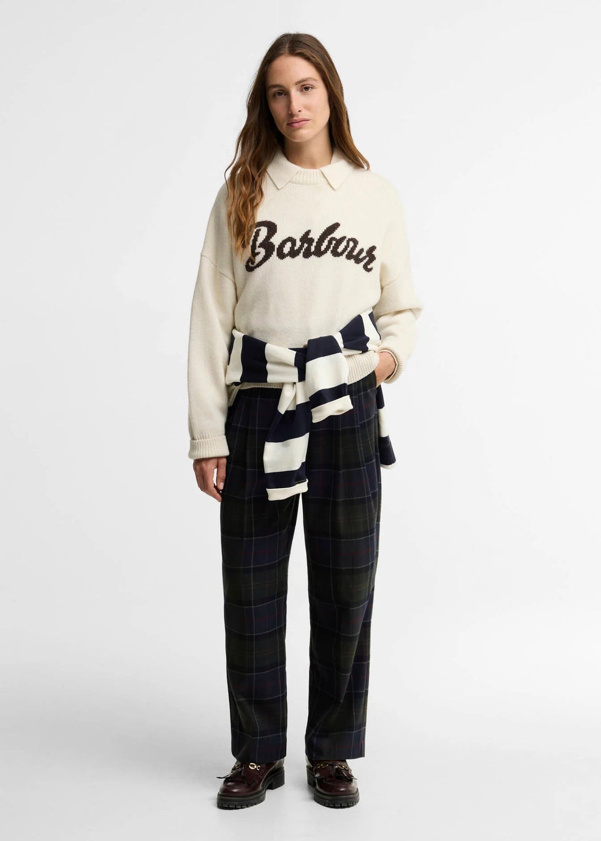 Barbour IvyBridge Knitted Jumper Ecru