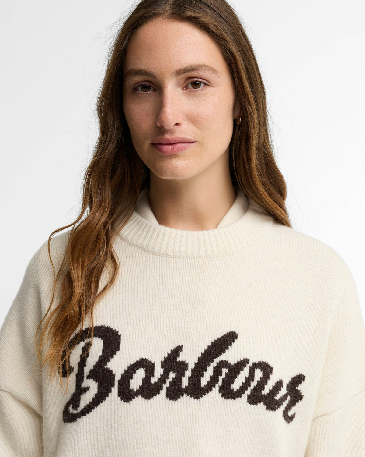 Barbour IvyBridge Knitted Jumper Ecru