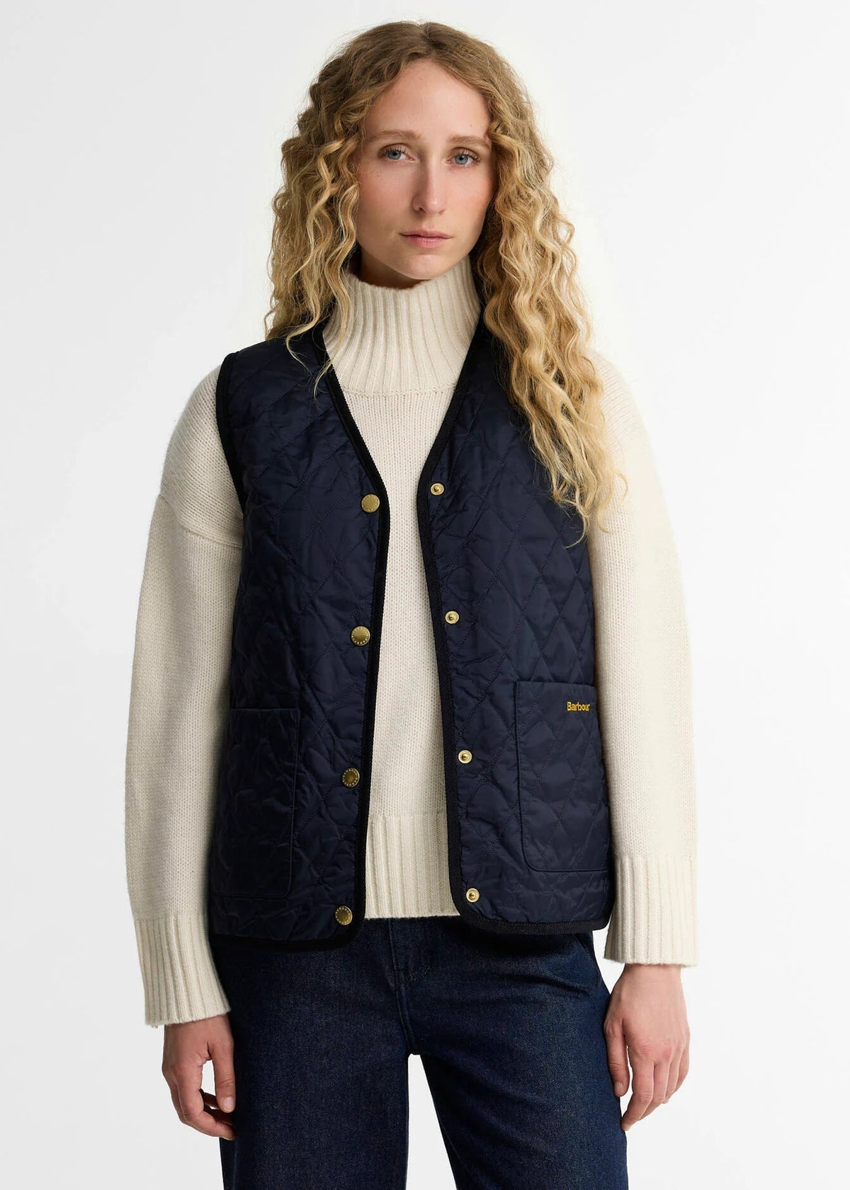 Barbour Tartan Reimagined Icons Liner Navy
