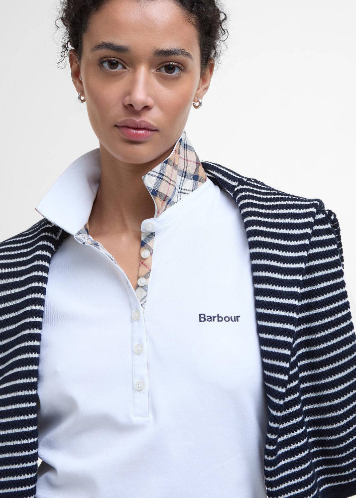 Barbour Portsdown top White