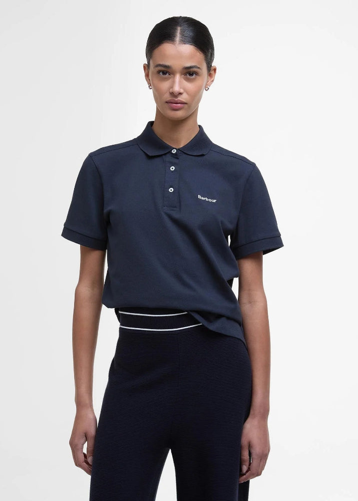 Barbour Bowford Polo Top Navy