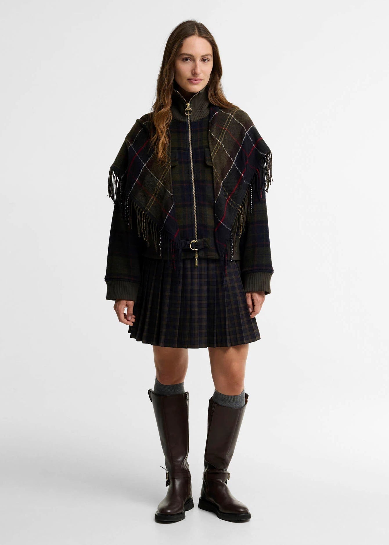 Barbour IvyBridge Overshirt Shadoz Classic Tartan