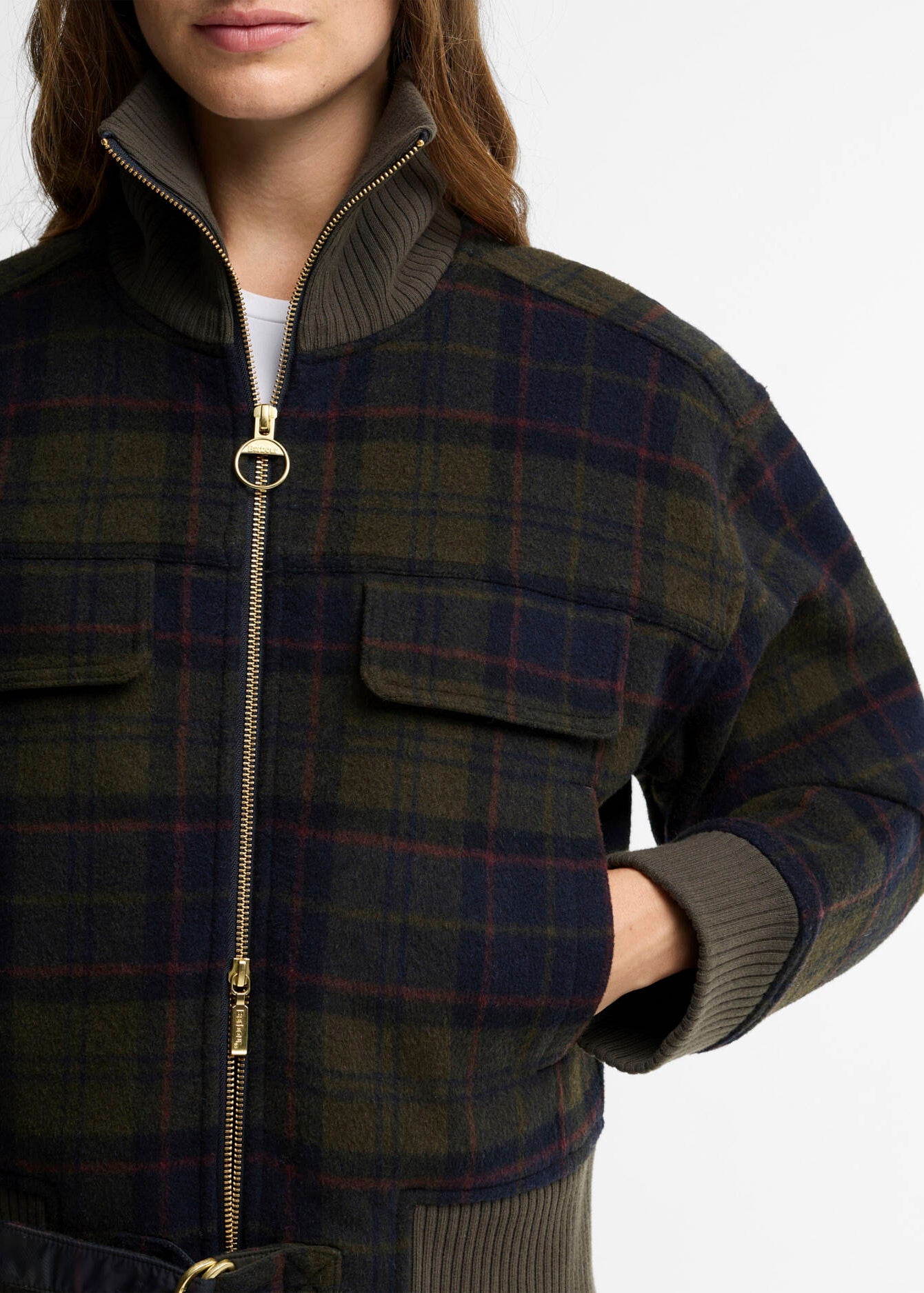Barbour IvyBridge Overshirt Shadoz Classic Tartan