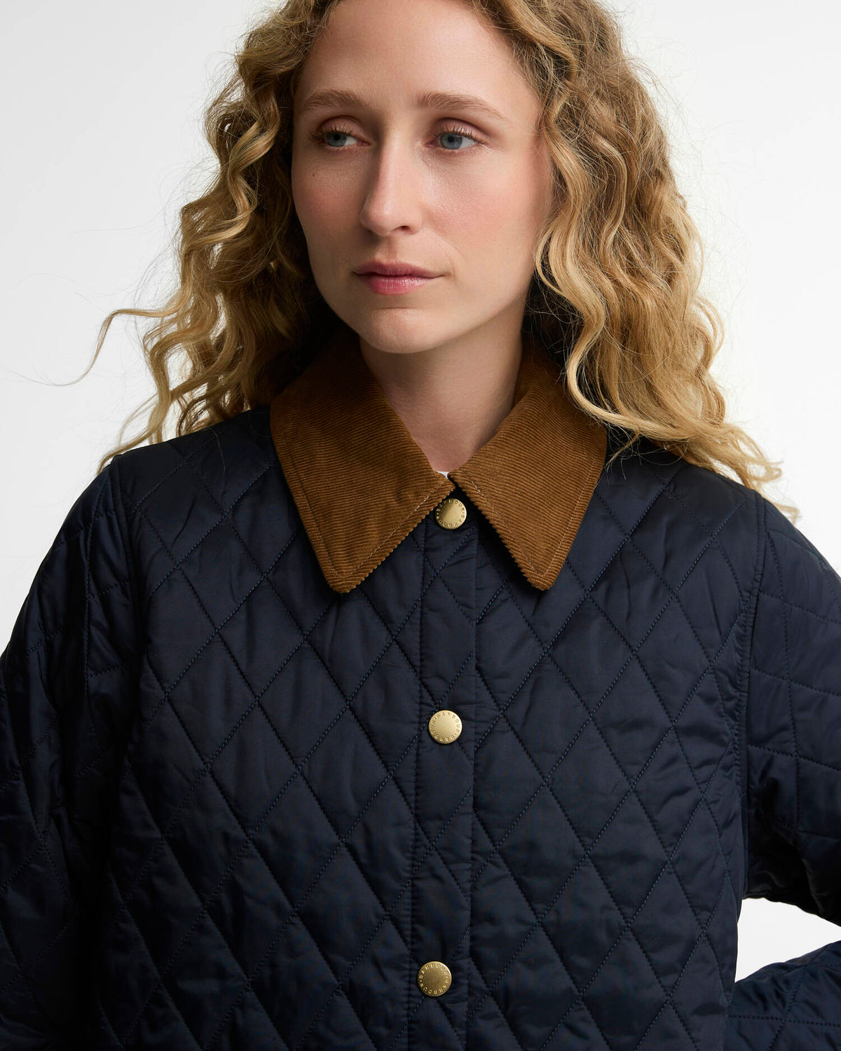 Barbour Icons Modern Liddesdale Quilted Jacket Nav