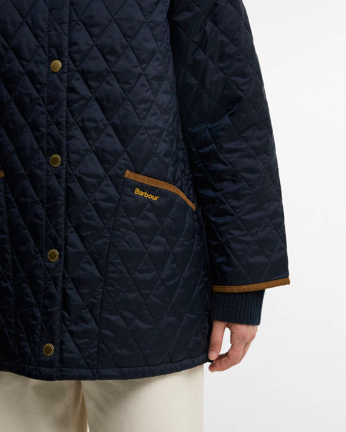 Barbour Icons Modern Liddesdale Quilted Jacket Nav