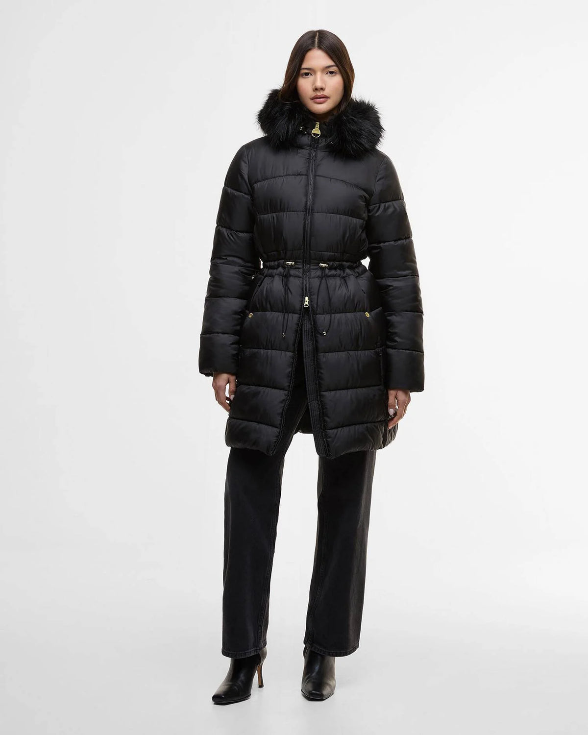 Barbour Intl Anastasia Puffer jkt Black