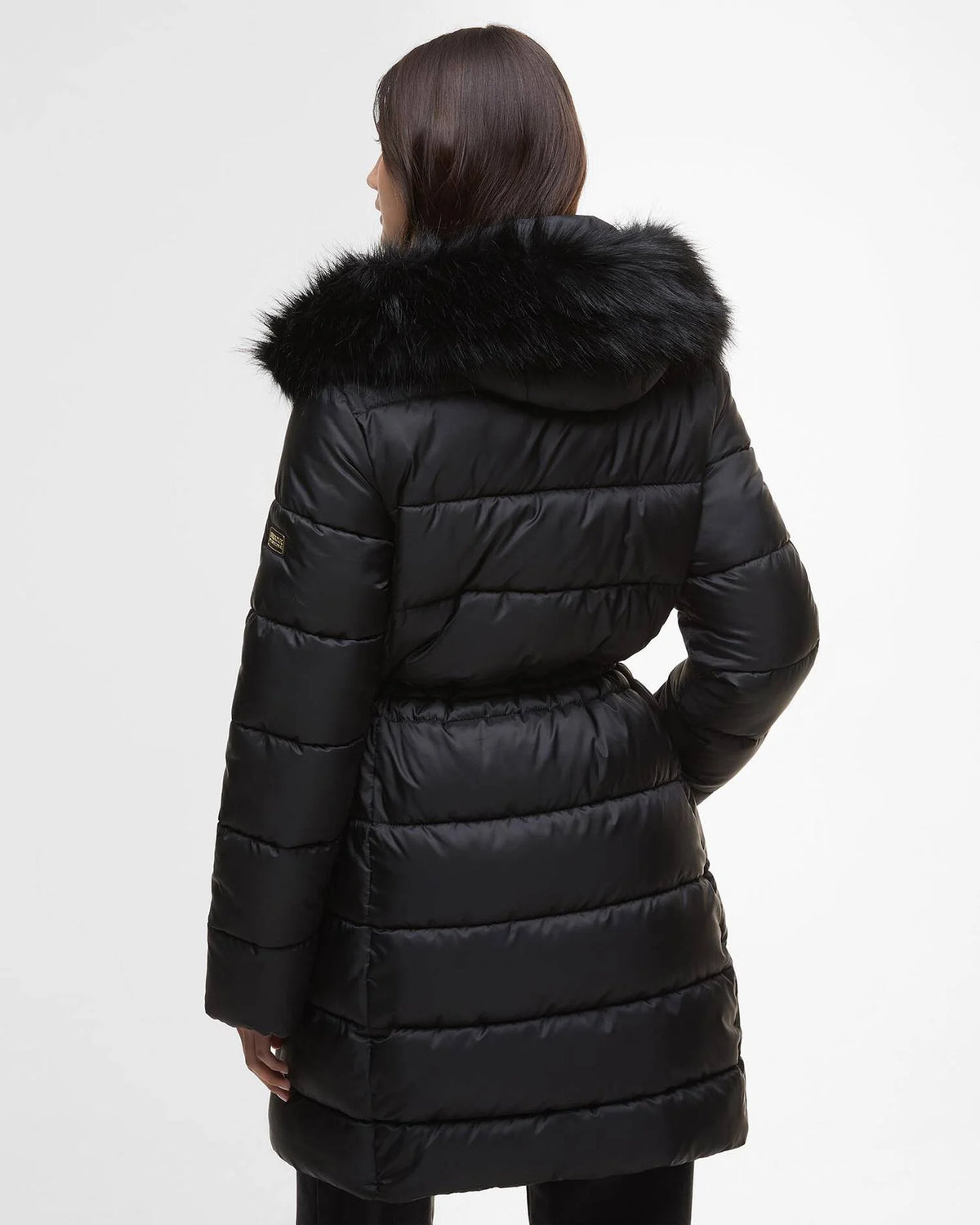 Barbour Intl Anastasia Puffer jkt Black