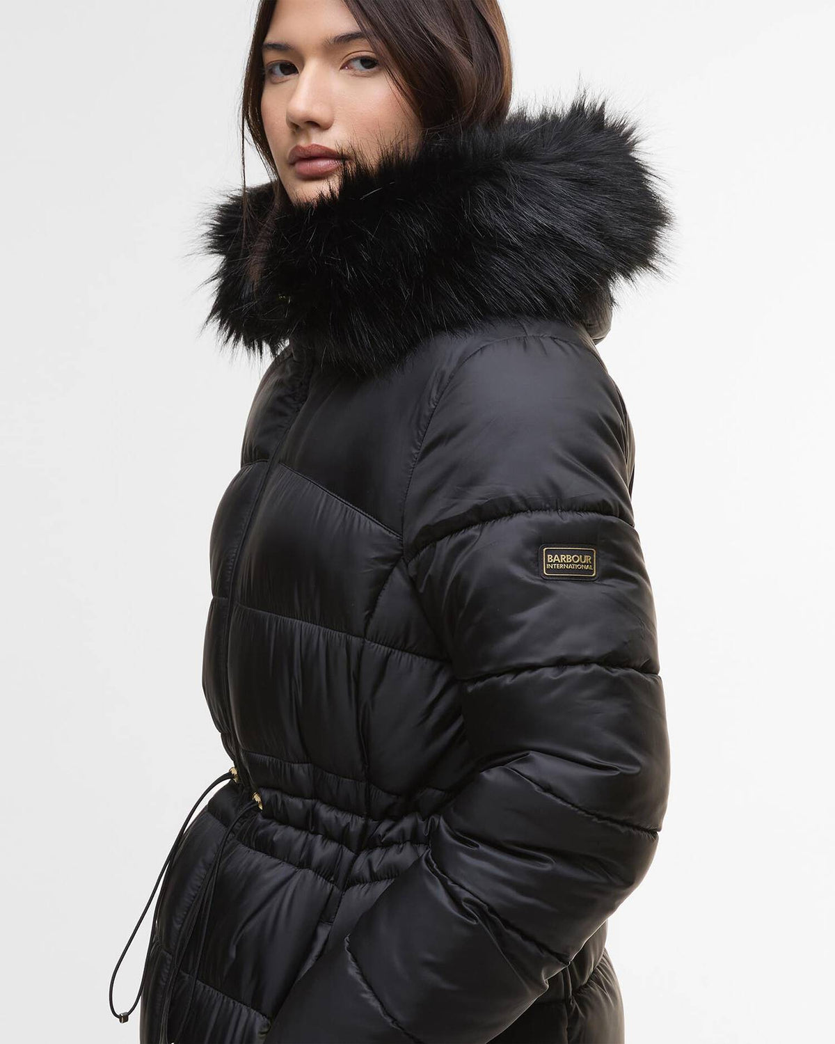 Barbour Intl Anastasia Puffer jkt Black