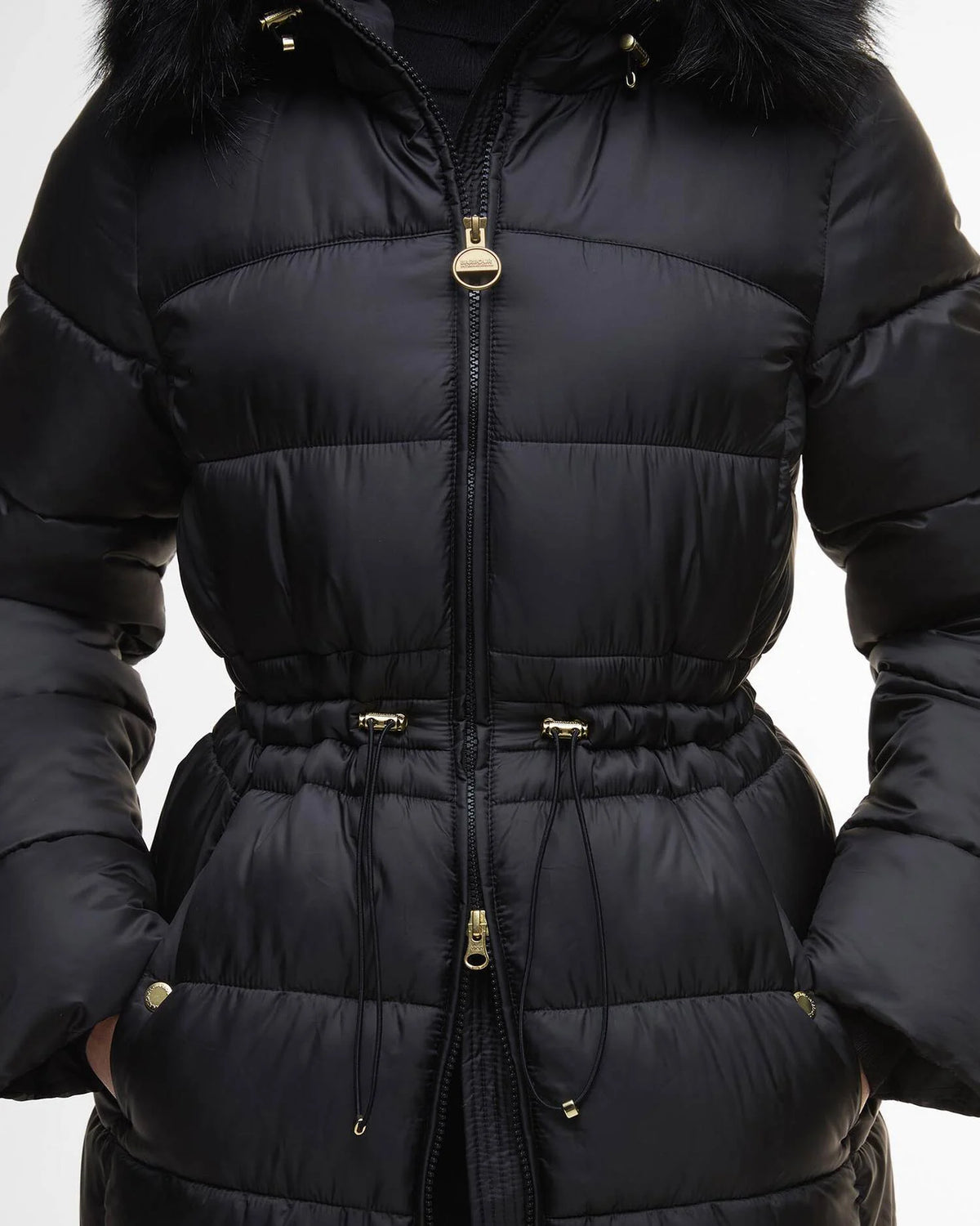 Barbour Intl Anastasia Puffer jkt Black