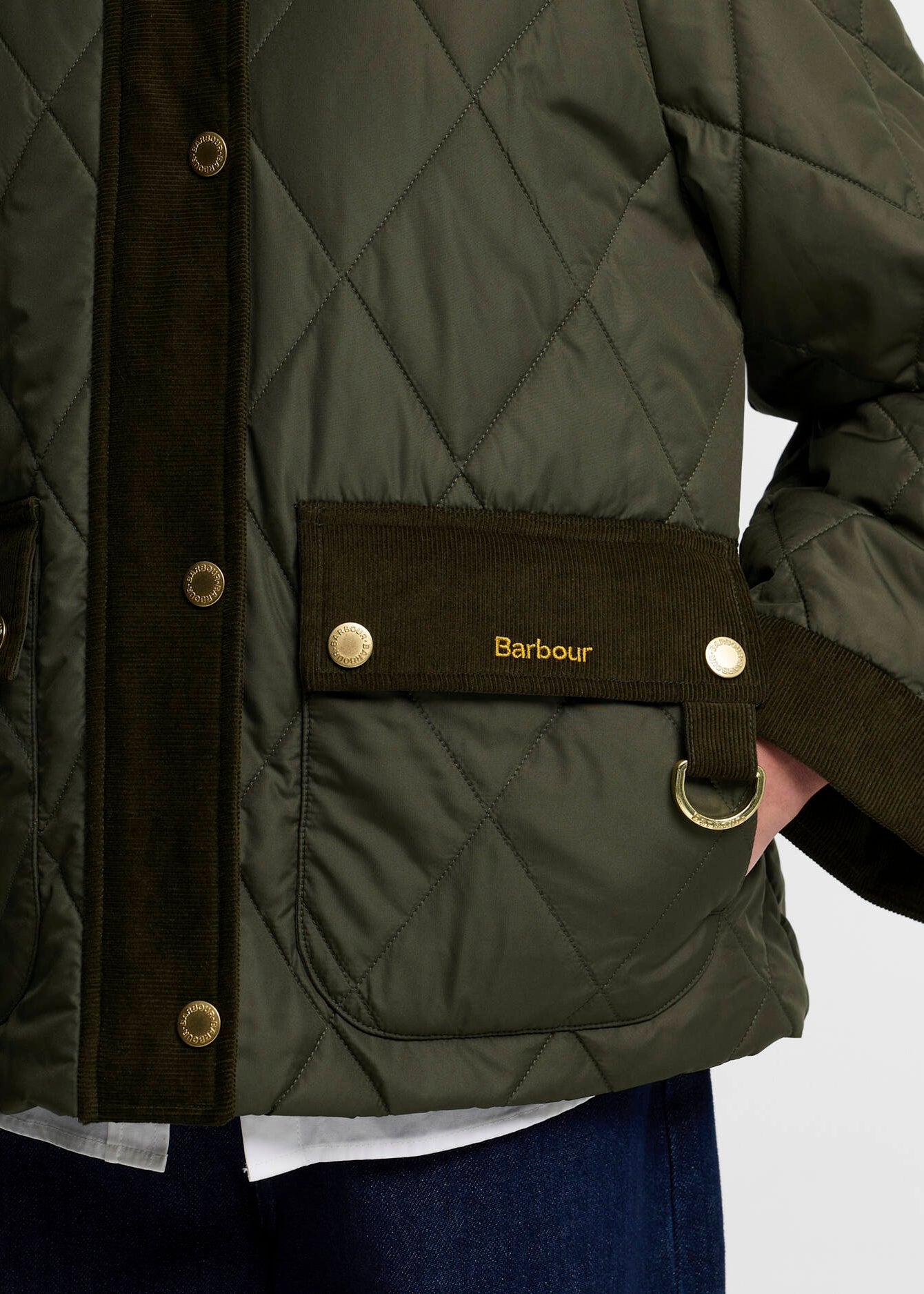 Barbour Kilnwick Quilt Olive