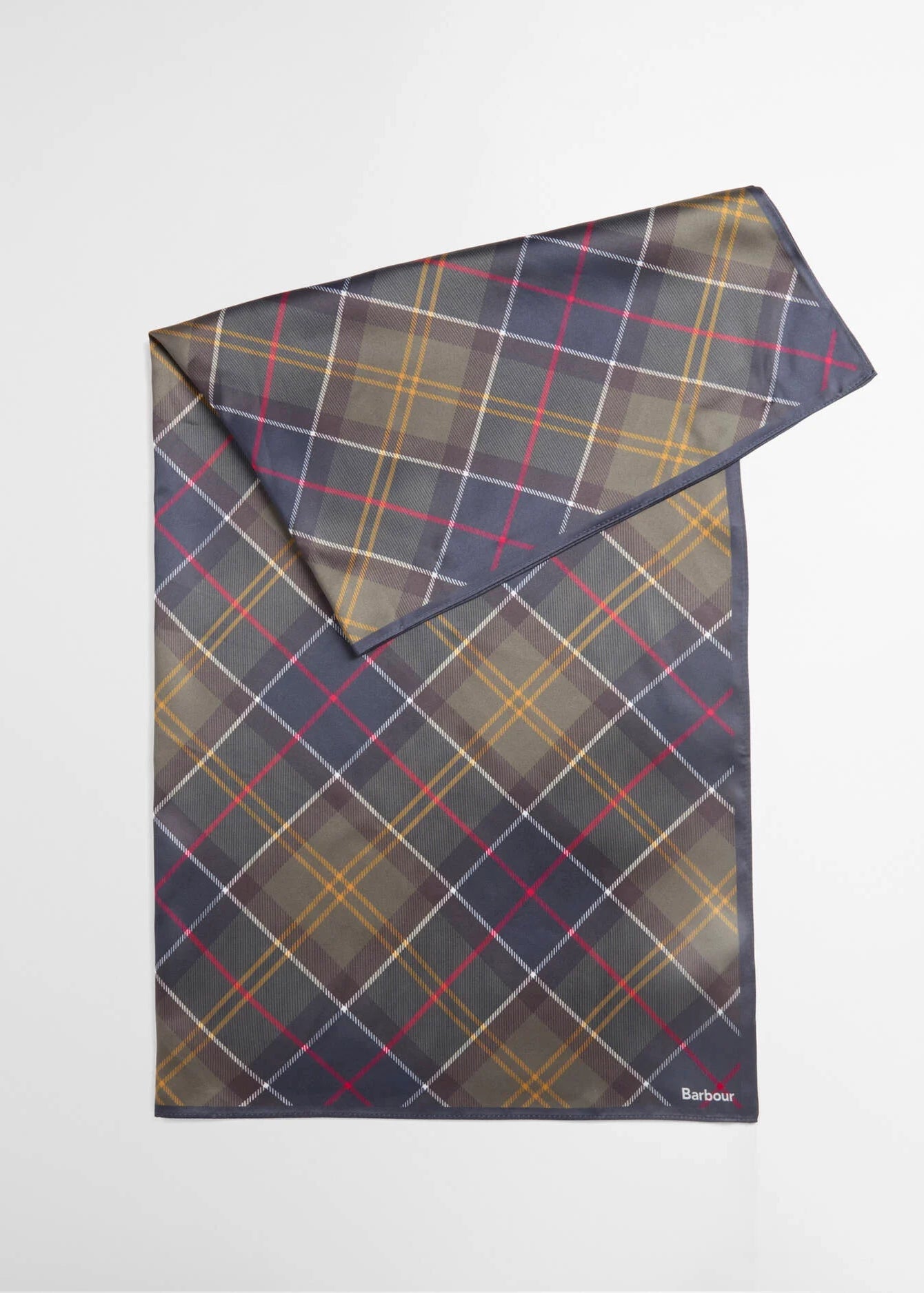 Barbour Kinsale Tartan Head Scarf Classic Tartan