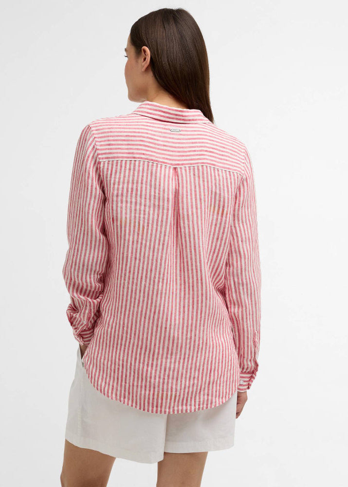 Barbour Marine Shirt Poppy Red Shirt