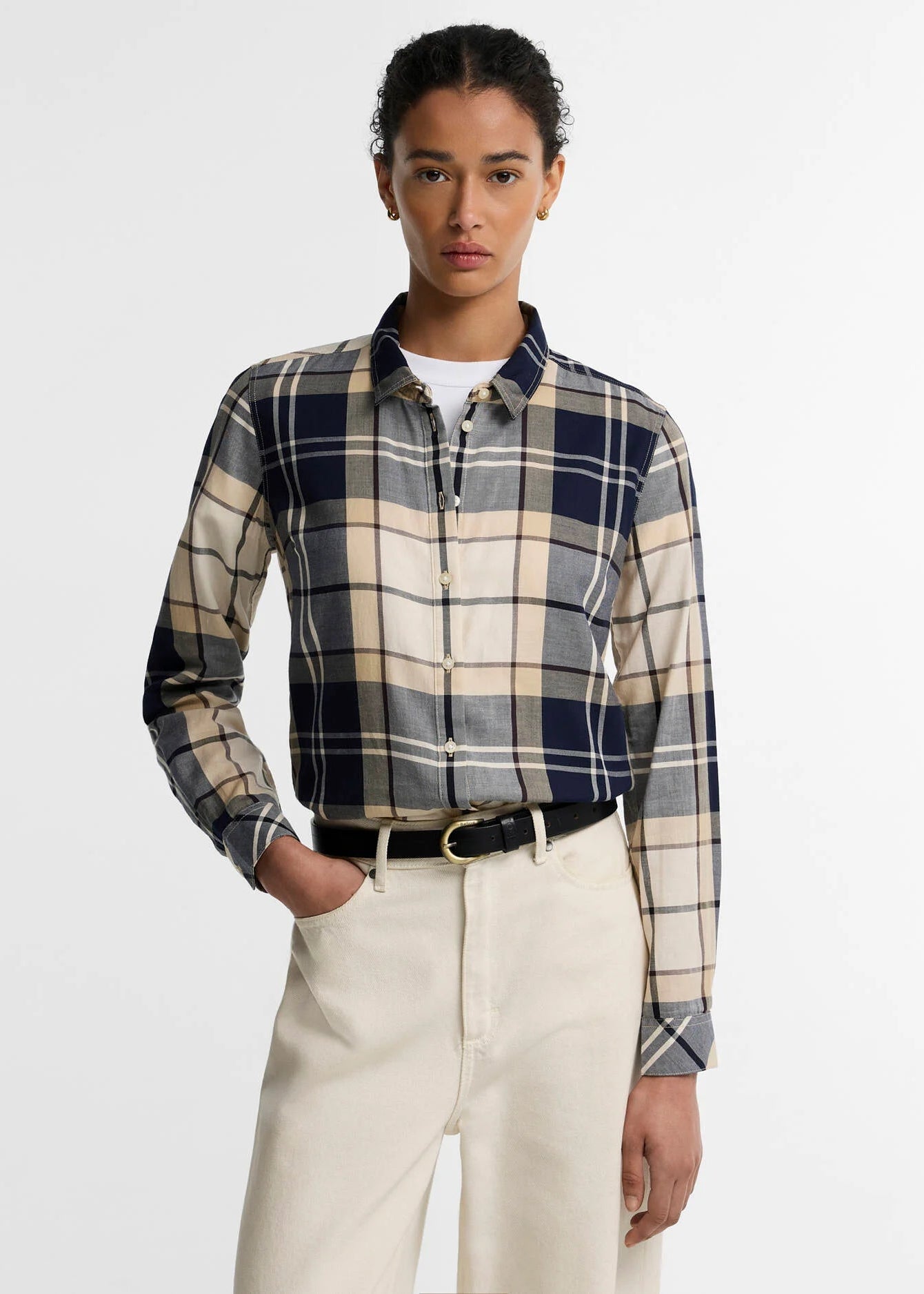 Barbour Bredon Check Shirt LT Birchwood Tartan