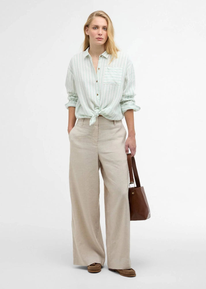 Barbour Annie Shirt Spearmint Stripe