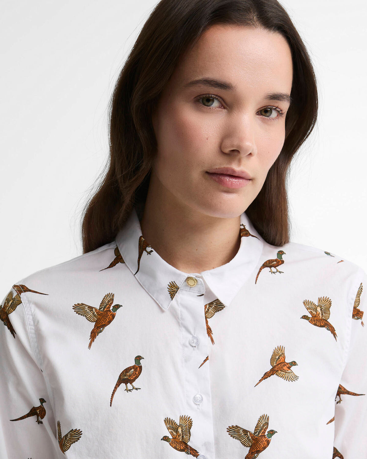 Barbour Brambles Shirt Multi Bird