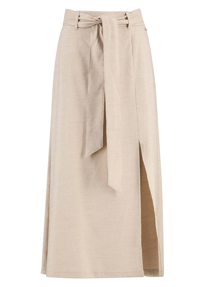 Barbour Gabby Skirt Maxi Skirt Beige