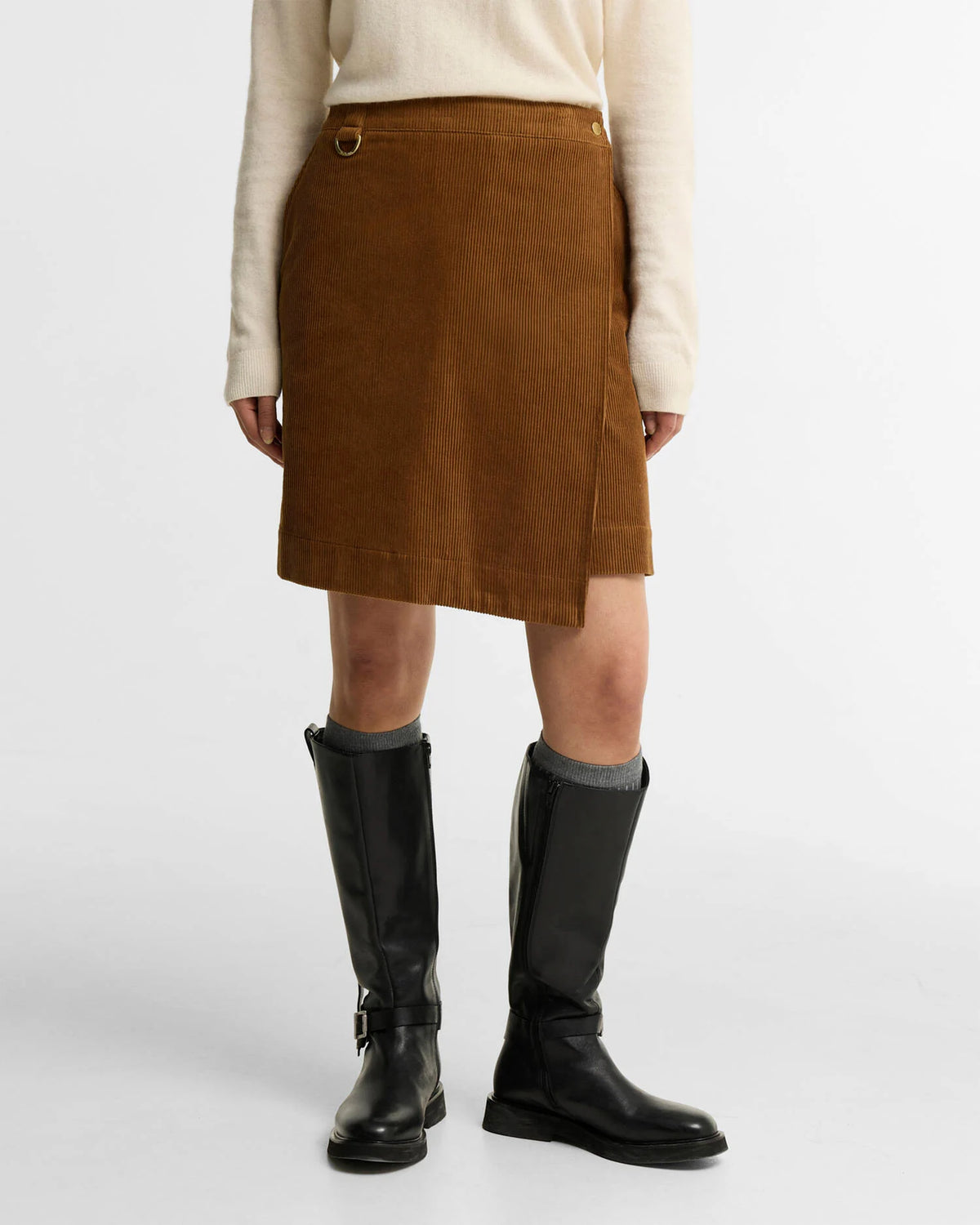 Barbour Wrenwood Skirt Tan