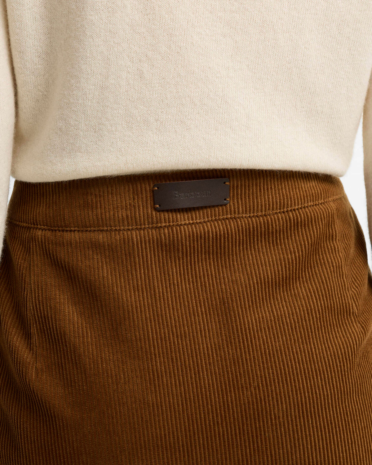 Barbour Wrenwood Skirt Tan