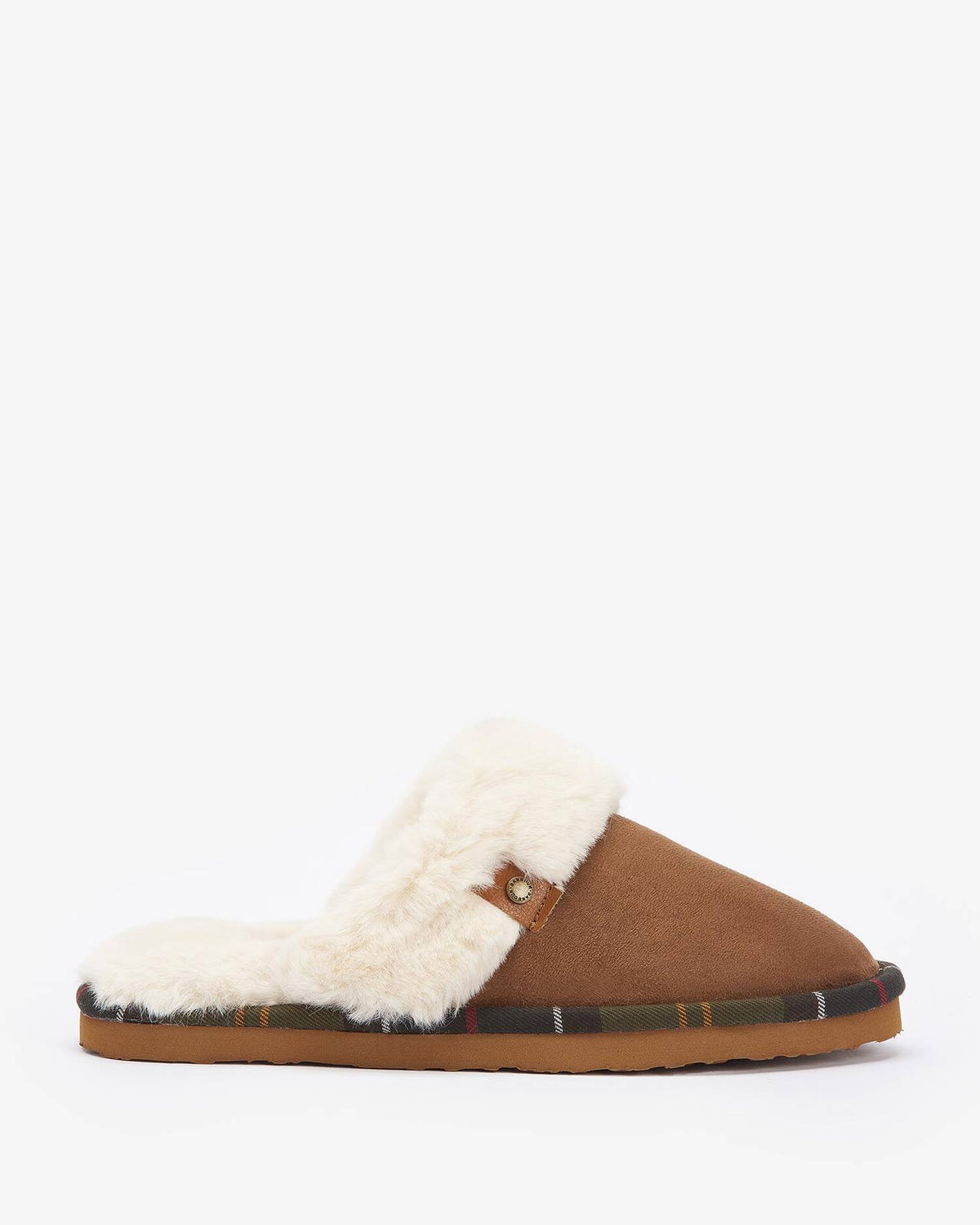 Barbour Caludia Mule Slipper Camel
