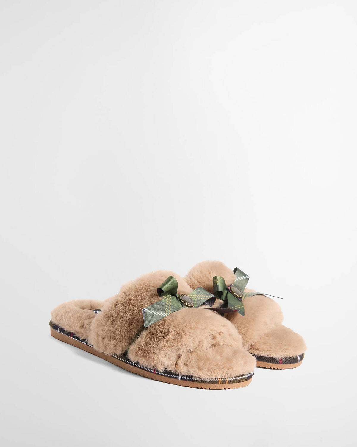 Barbour Eleanora Slipper Beige