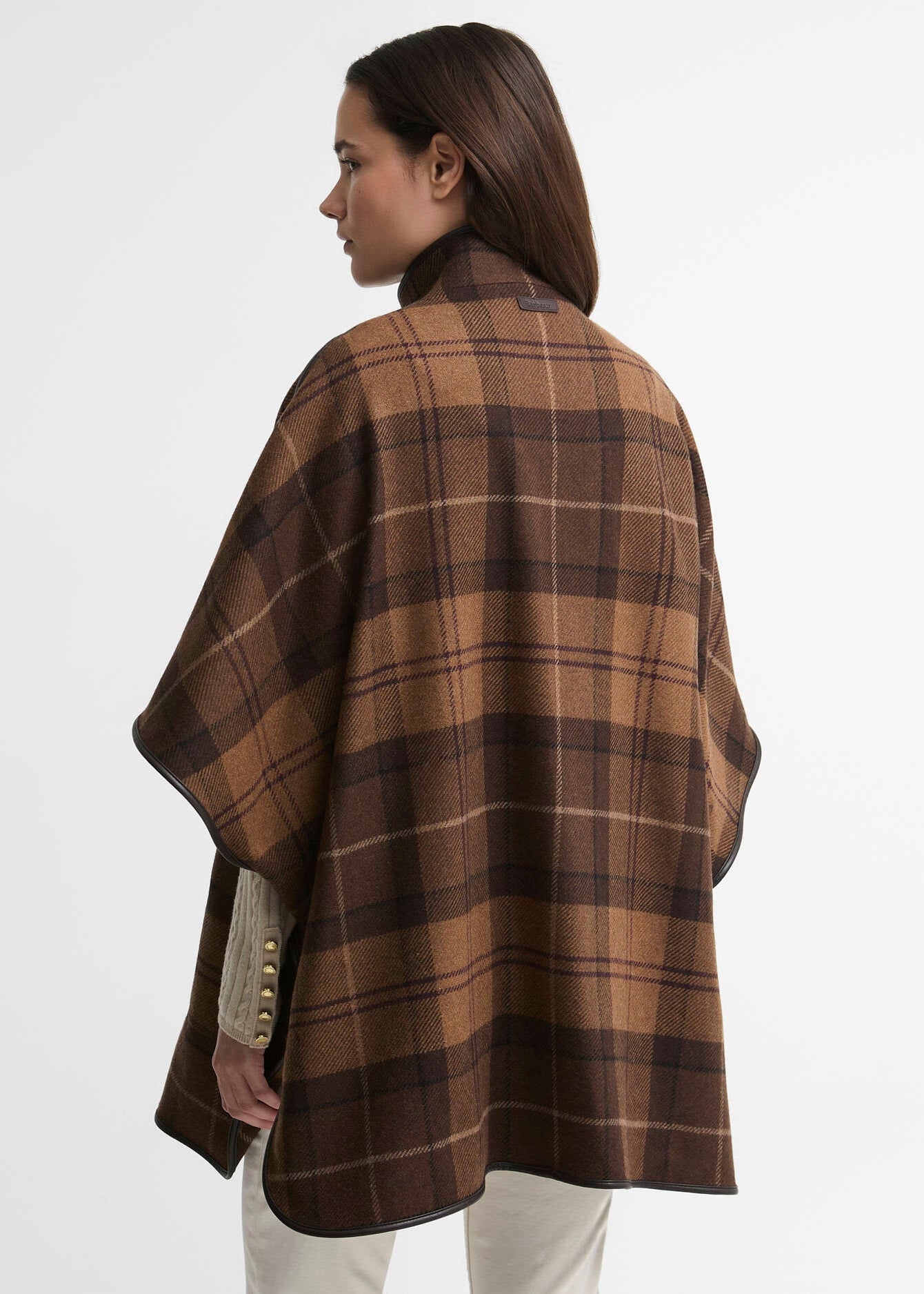 Barbour Clemency Wool Brown