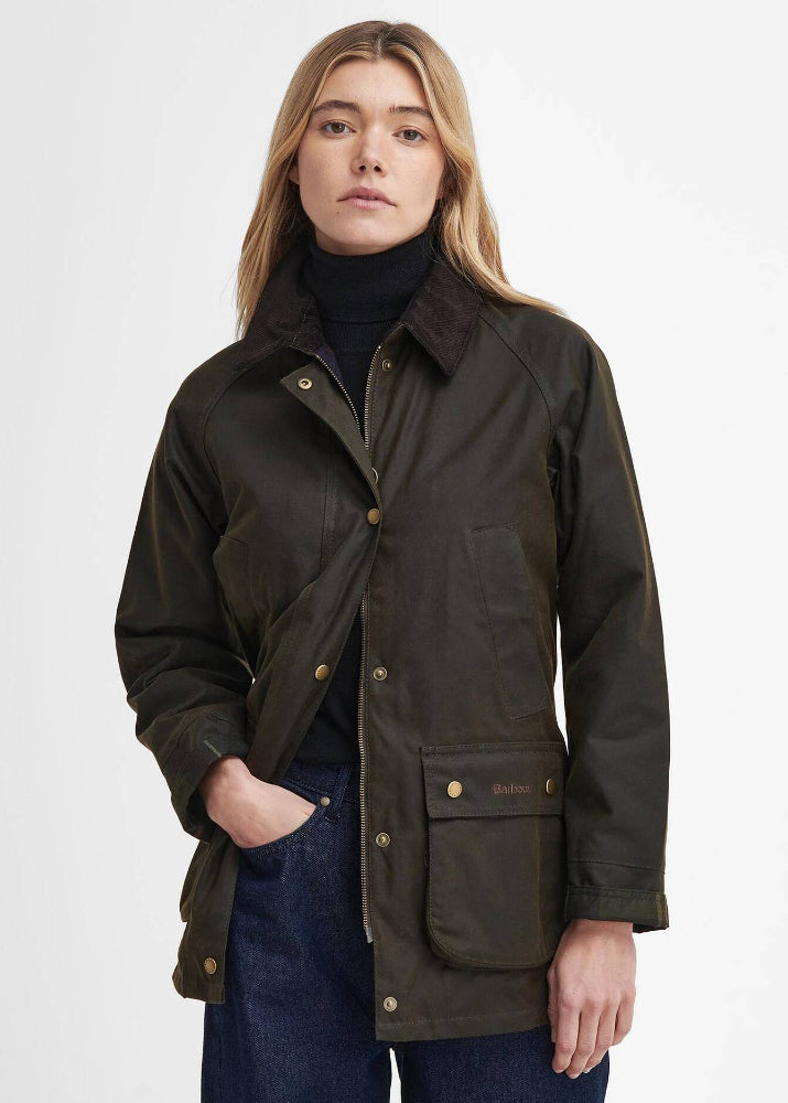 Barbour Acorn Wax Jkt Olive