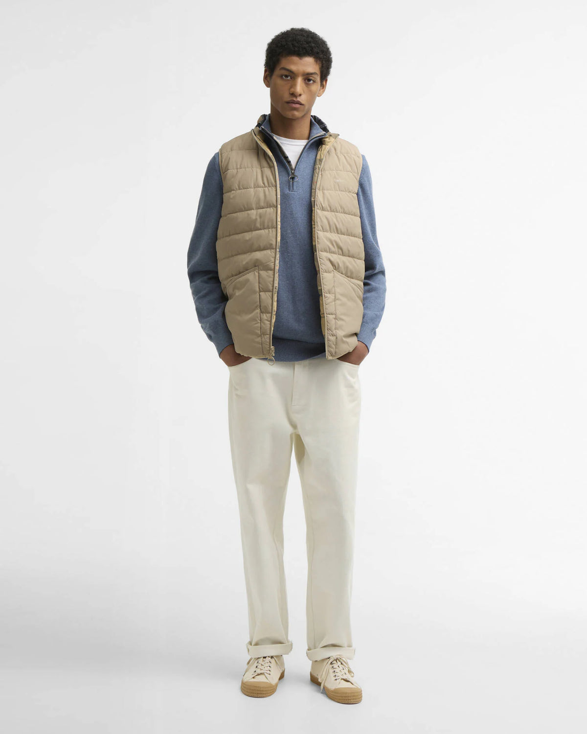 Barbour Reversible Tartan Puffer Gilet Tartan