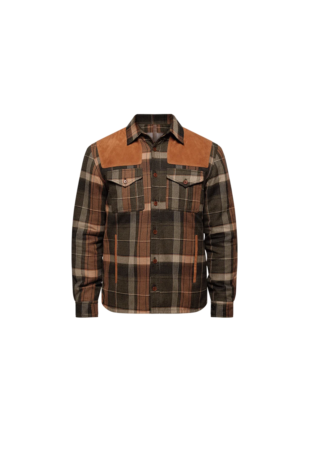 Coloniaire Lumberjack Check Multi Militay Green