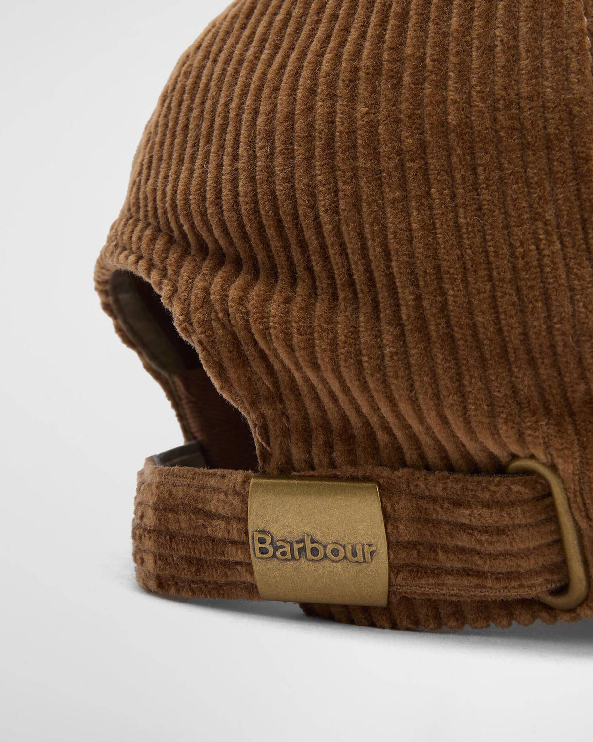 Barbour Preston Cord Cap Brown