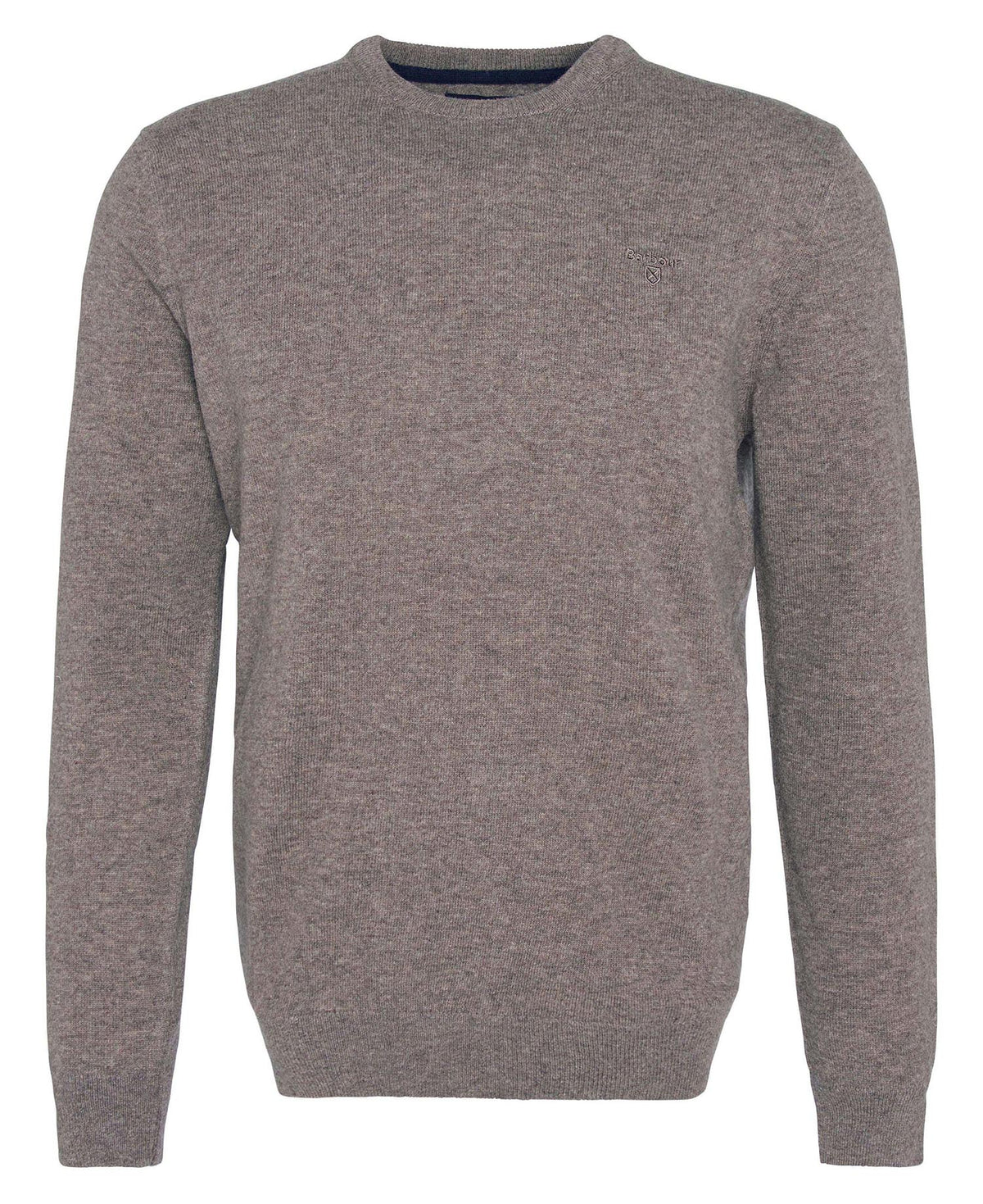 Barbour Ess Lambwool Crew Neck Dark Stone
