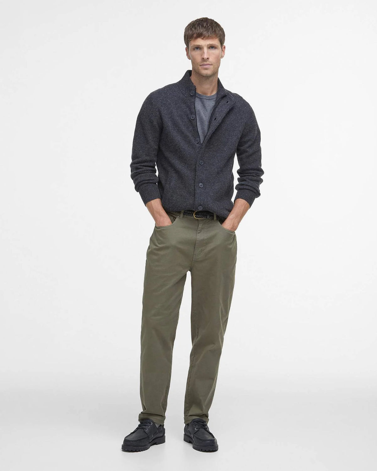 Barbour Ess Patch Zip Thru Bracken