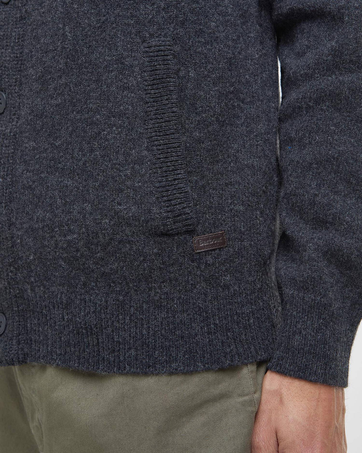 Barbour Ess Patch Zip Thru Bracken
