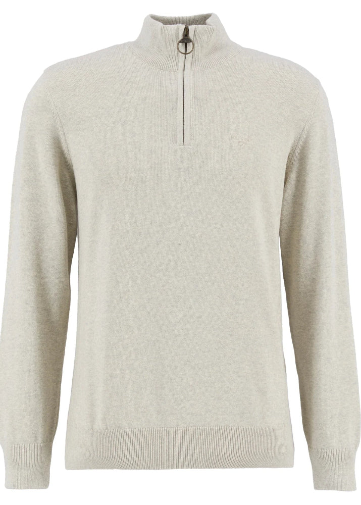Barbour Cotton Half Zip Neutral