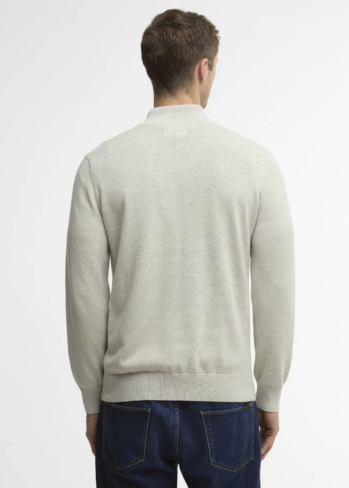 Barbour Cotton Half Zip Neutral