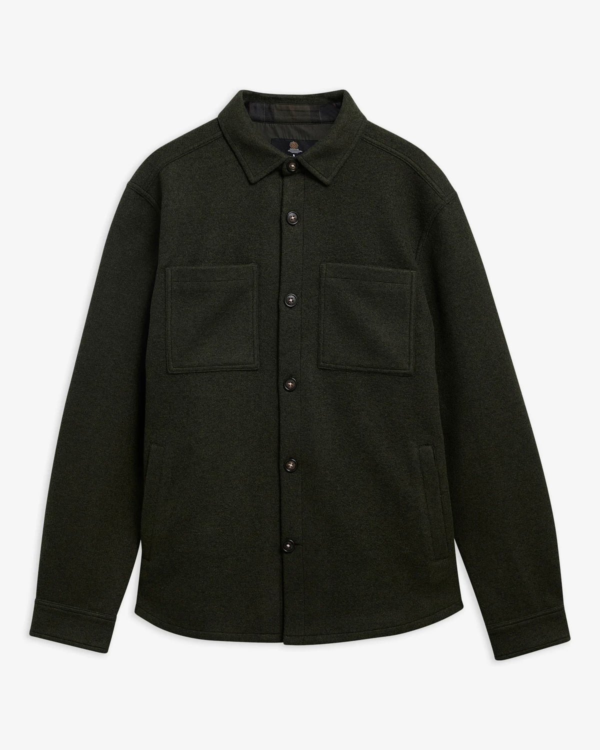 Barbour Marlow TS Wool Blend Overshirt Sage