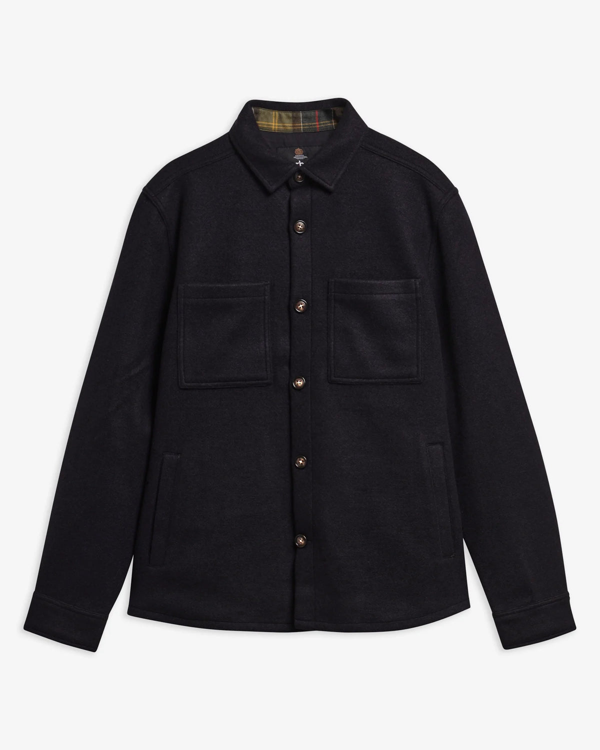 Barbour Marlow TS Wool Blend Overshirt Navy