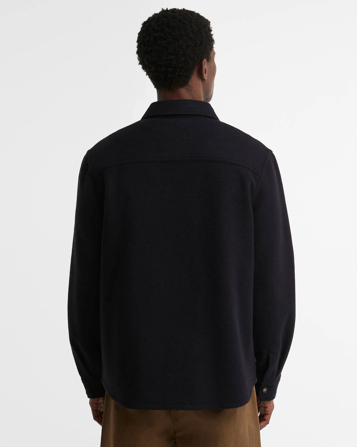 Barbour Marlow TS Wool Blend Overshirt Navy
