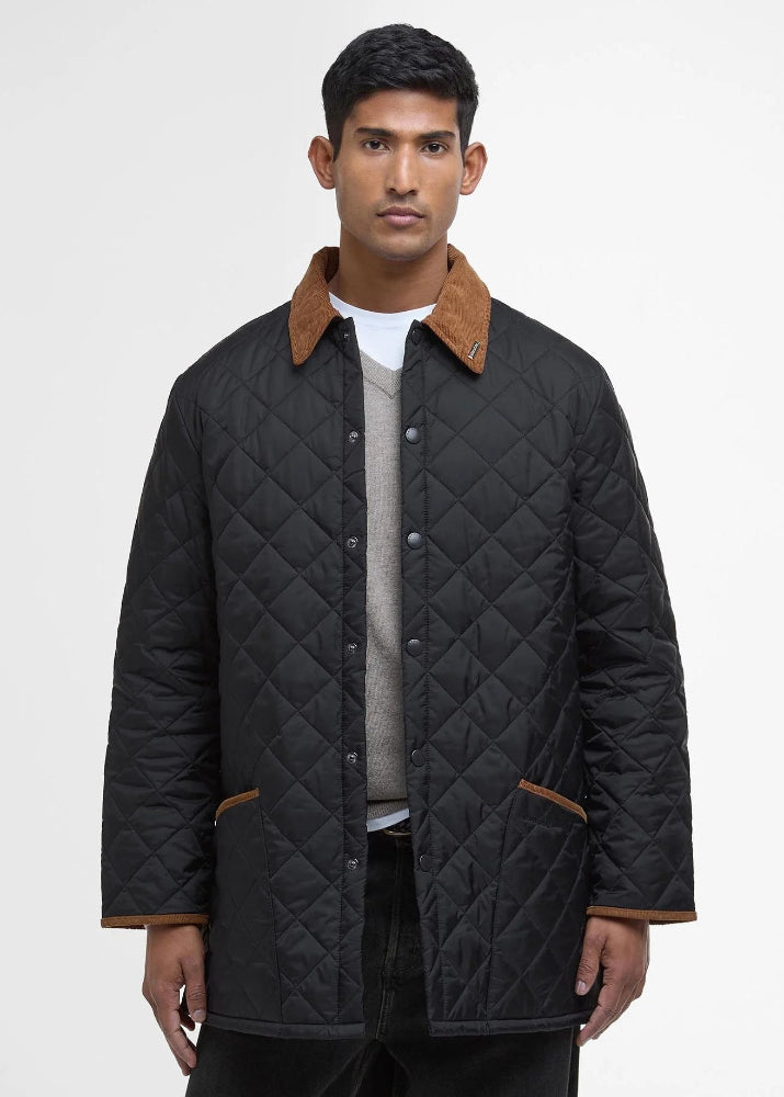 Barbour Anniversary Liddesdale Quilt jkt Black