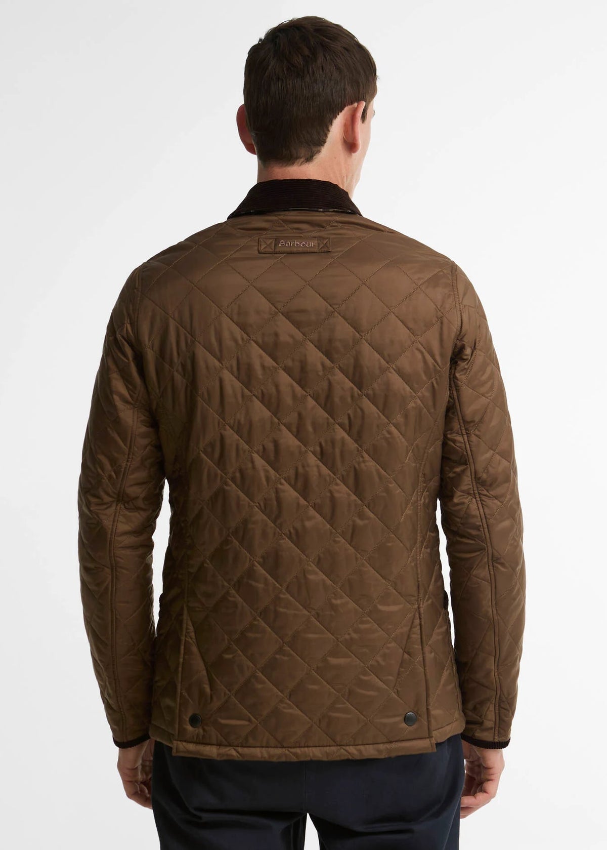Barbour Icons Heritage Quilted Jacket Bitter Choco