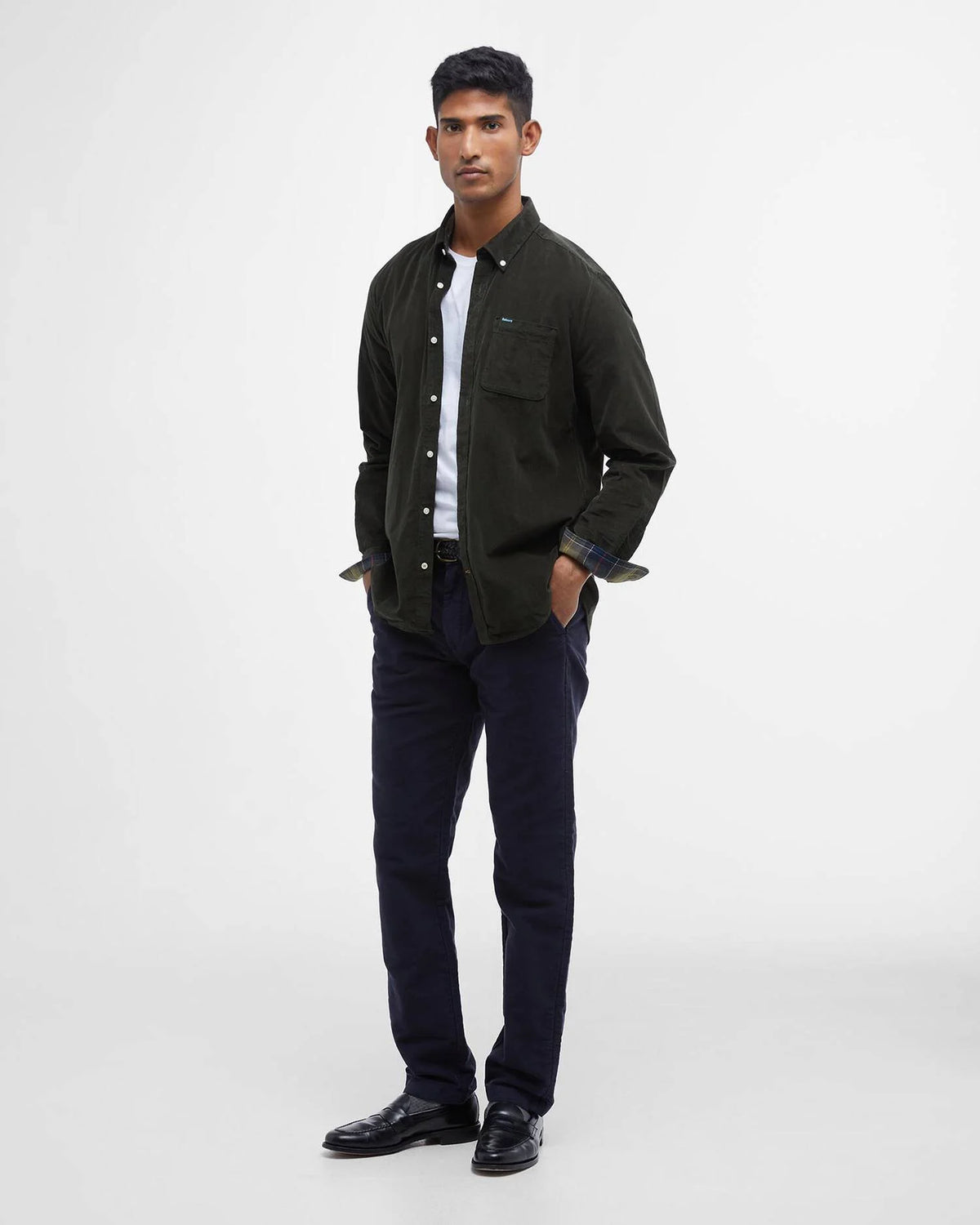 Barbour Ramsey Tailored Shirt Forest
