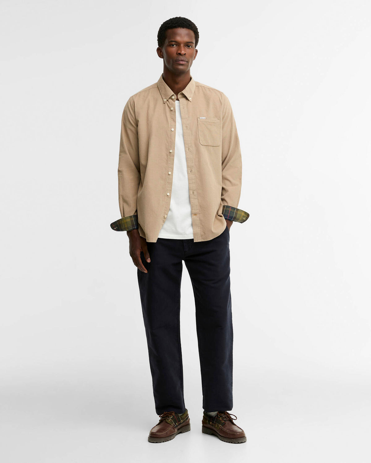 Barbour Ramsey TS Washed Stone
